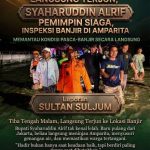 Tiba Tengah Malam dari Jakarta, Bupati Syaharuddin Langsung Terjun Tinjau Banjir di Amparita: Hadir Saat Warga Paling Membutuhkan   