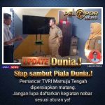 Hore! Siap Nikmati Piala Dunia 2026, Bupati Apresiasi Kehadiran TVRI di Mamuju Tengah