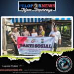 Sambut HUT Bhayangkara Ke-80, Polsek Binuang Polres Polman Salurkan Bansos untuk Lansia