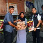 Wujud Peduli, Polres Sidrap Kembali Salurkan Bantuan Sembako Kepada Warganya