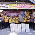 Puluhan Paket Bansos Hut Bhayangkara 80 Disalurkan, Fantry: Polres Sidrap Hadir Untuk Masyarakat