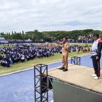 Bupati Sidrap Pimpin Gladi Persiapan Upacara Pembukaan PORSENIJAR Tingkat Sulsel.
