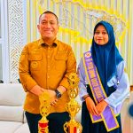 Temui Bupati Irwan Bachri Syam, Puteri Ekraf Sulselbar 2026 Aura Malaeka Putri Siap Gerakkan UMKM Luwu Timur