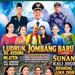 Tasyakuran Dalam Rangka Sedekah Bumi Desa Kedung Mlaten kecamatan Lengkong Sangat Meriah .