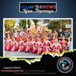 SMP negeri 3 Turut Meriahkan HUT RI ke 81 usung tema * BABAD TANAH ANJUK LADANG Dalam Pawai Budaya 