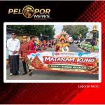 Spektakuler Bertajuk KERAJAAN MATARAM KUNO SMA N.1 Berbek Tampilkan Nuansa Sejarah Di Pawai Budaya 2026  