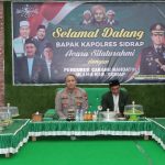 Sowan ke Ketua NU, Indra Waspada: Sinergi Kuat Kunci Stabilitas Keamanan