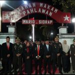 Dandim 1420/Sidrap Hadiri Apel Kehormatan dan Renungan Suci HUT Ke-81 Kemerdekaan RI di TMP Mario