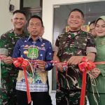 Pangdam XIV Hasanuddin Makassar Resmikan Bangunan Kantor Koramil 05 Kec Dua Pitue Kab Sidrap, dan Sumur Bor Bantuan kasat AD