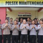 Kapolres Sidrap AKBP Indra Waspada Yuda Lakukan Kunjungan Ke Polsek Maritengngae